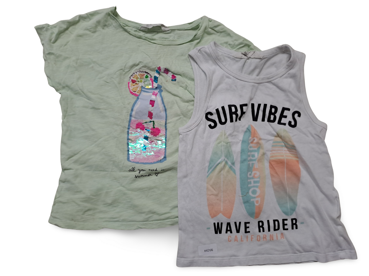 2er Bundle Sommer Tops - Gr. 122