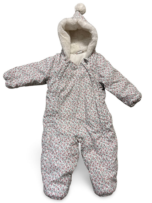 Overall mit Blumenmuster - Gr. 68