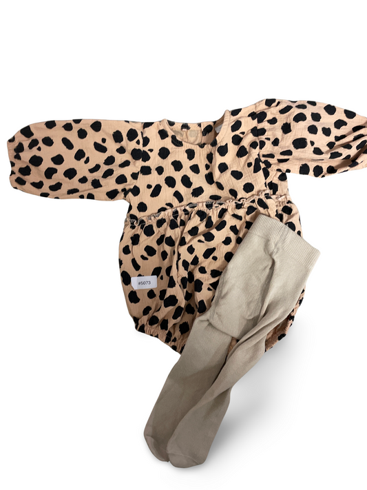 Strampler mit Strumpfhose - Gr. 62