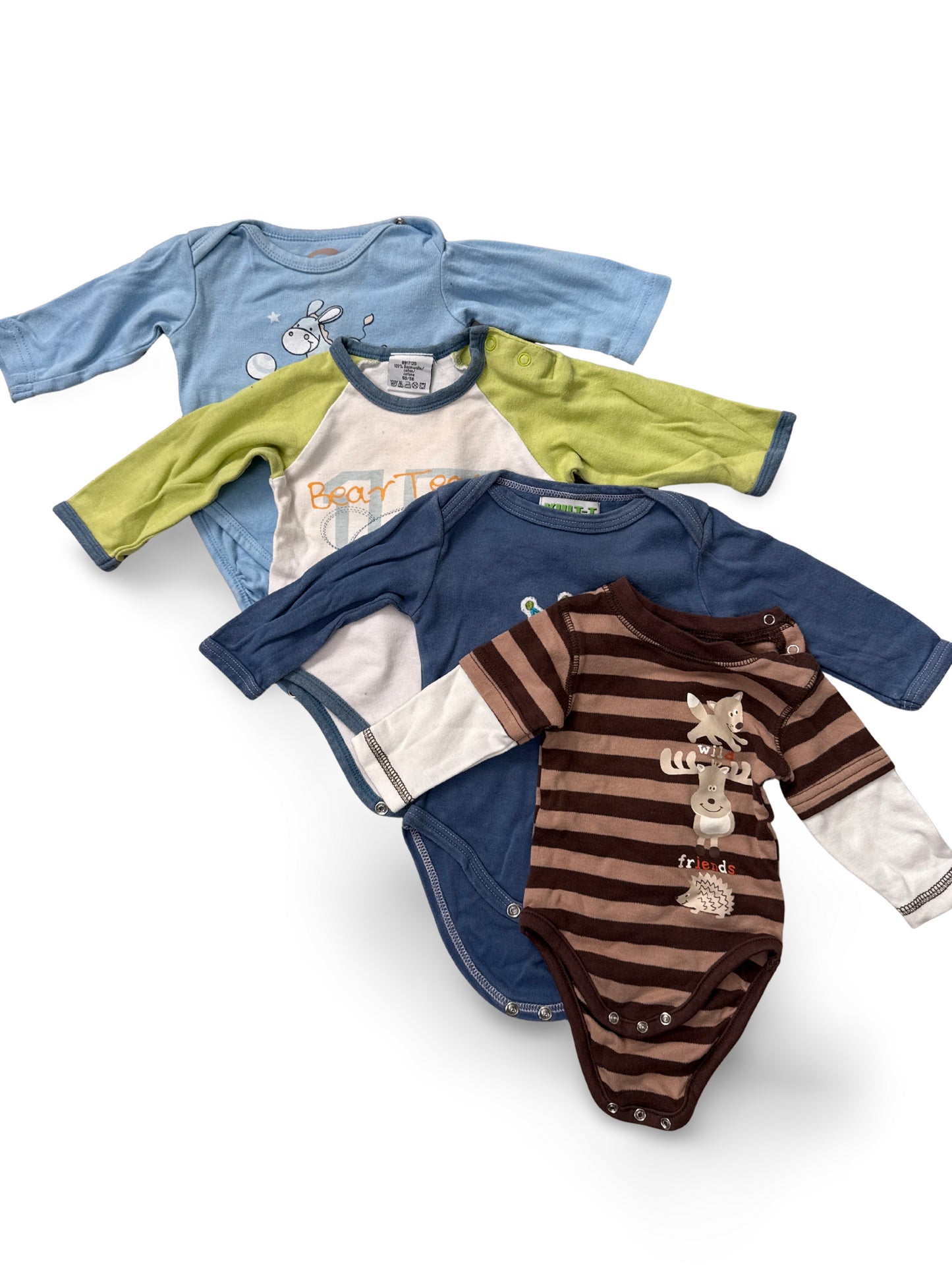 4er Bundle - Body lang - Gr. 50/56