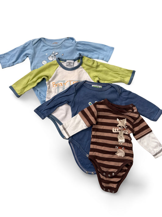 4er Bundle - Body lang - Gr. 50/56