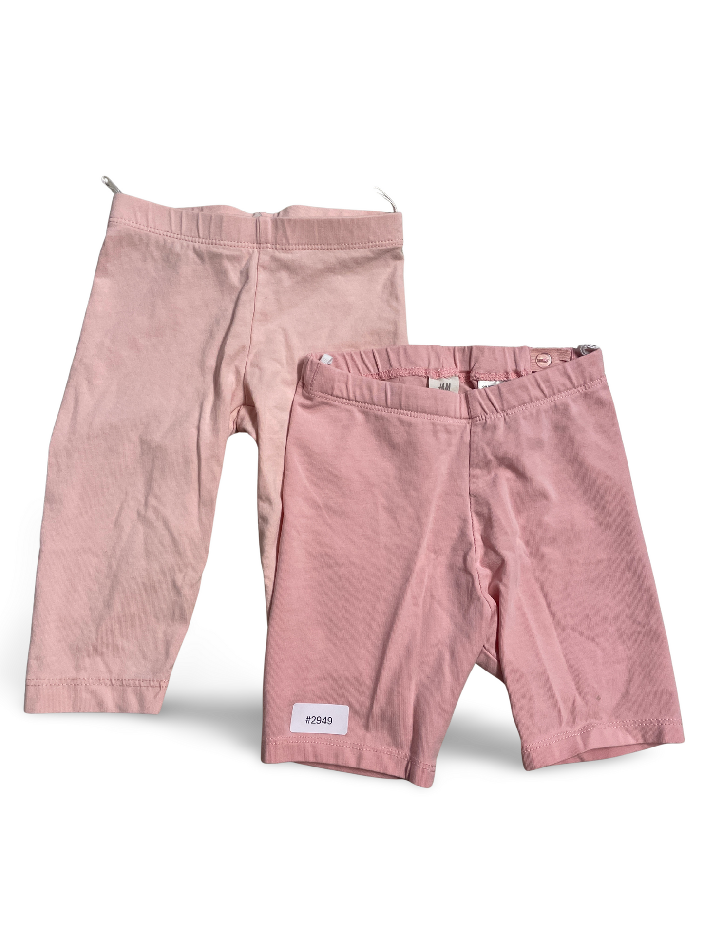 2er Bundle Rosa Leggings - Gr. 92