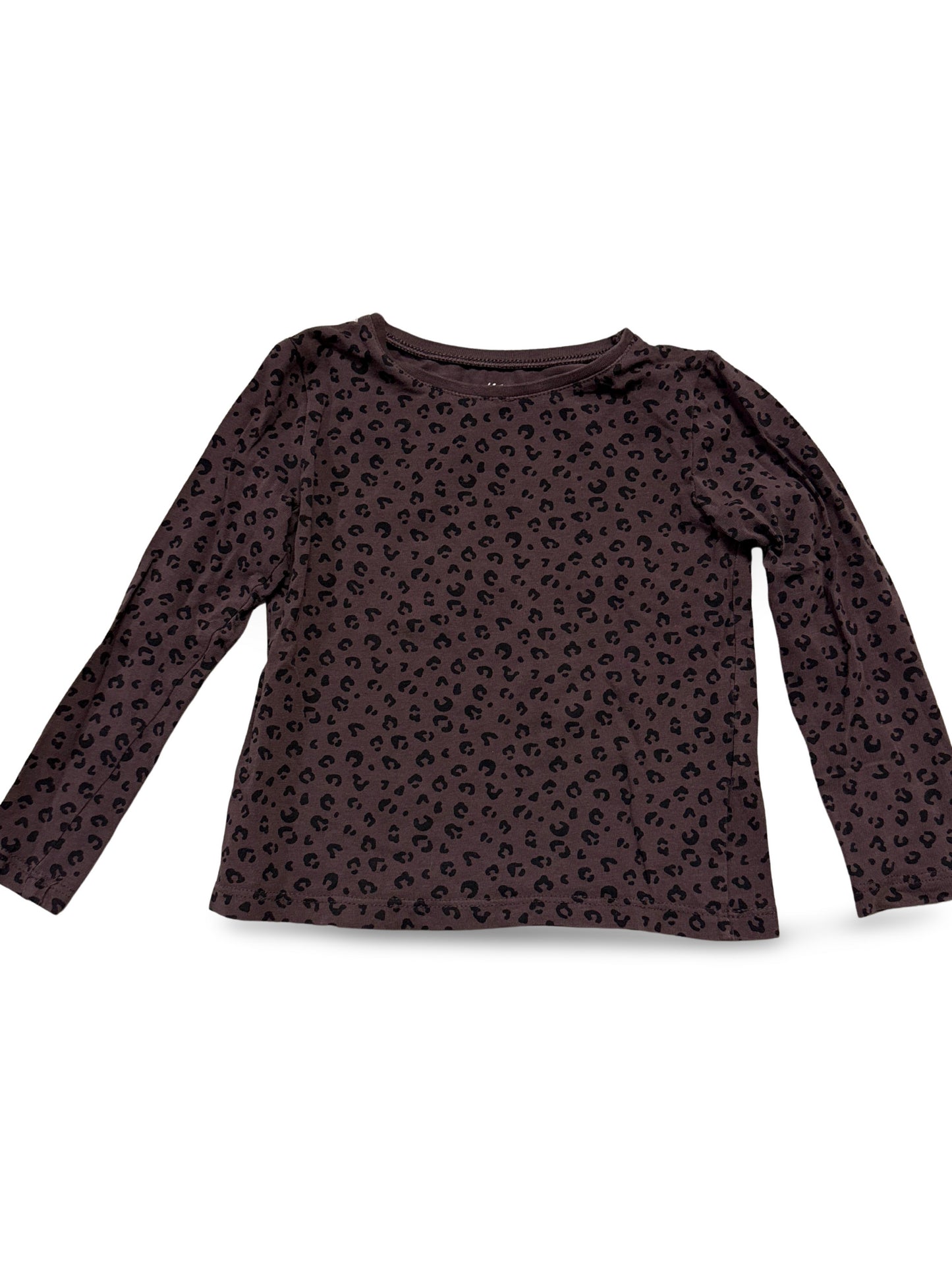 Langarmshirt Leopard - Gr. 98
