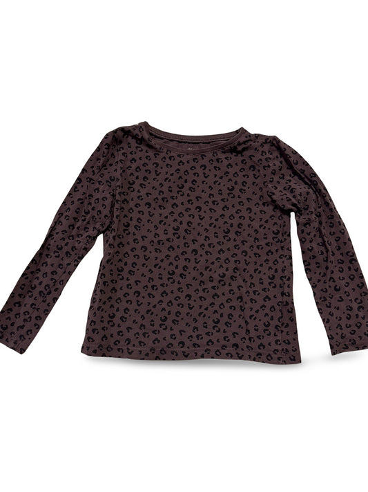 Langarmshirt Leopard - Gr. 98
