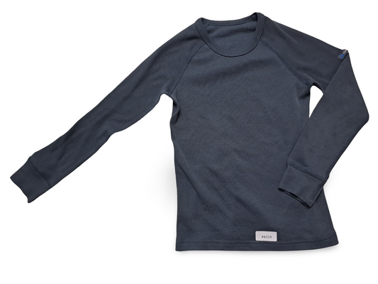 Langarmshirt dunkelblau - Gr. 104