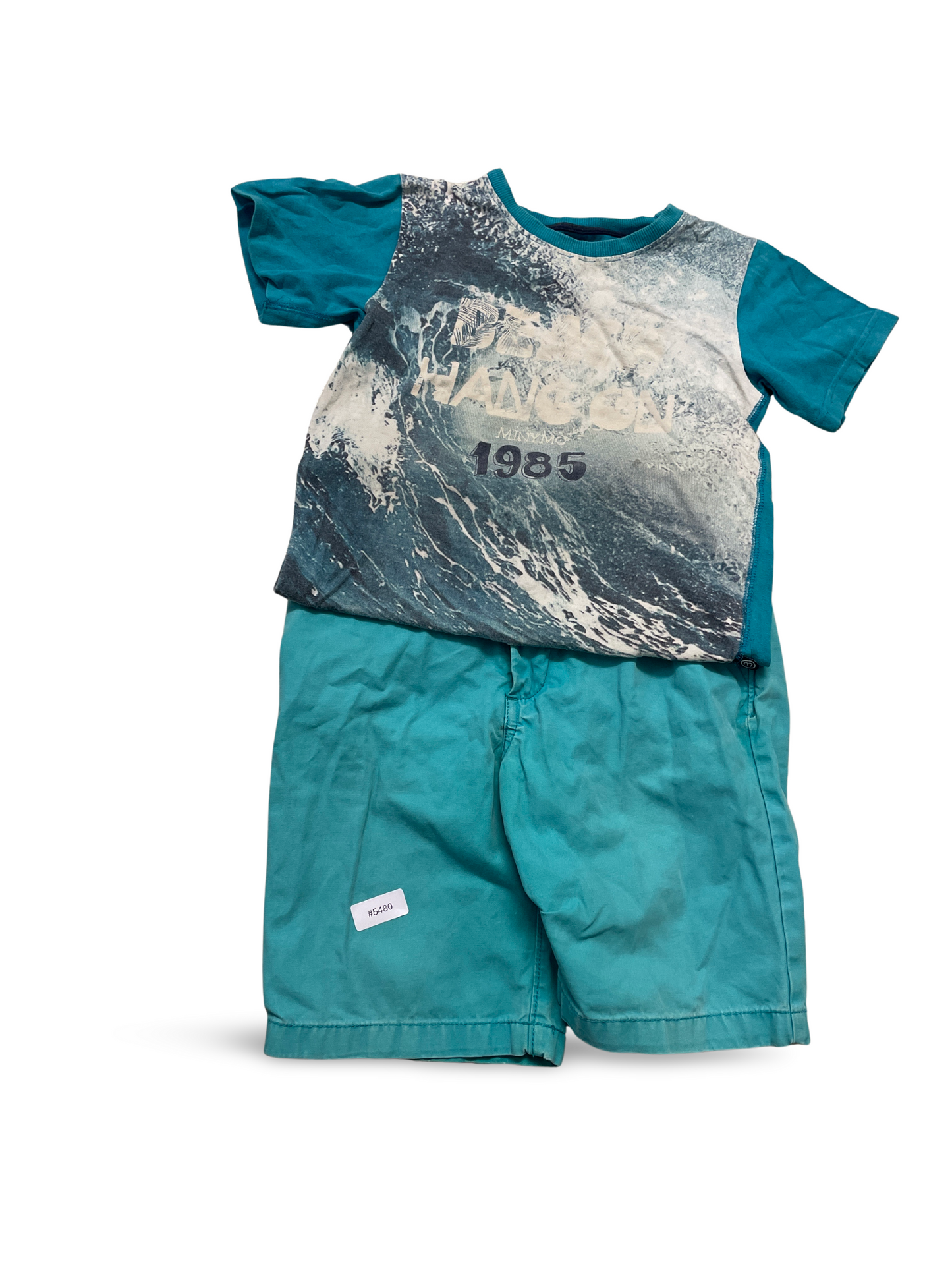 Kurzarmshirt mit Shorts - Gr. 122