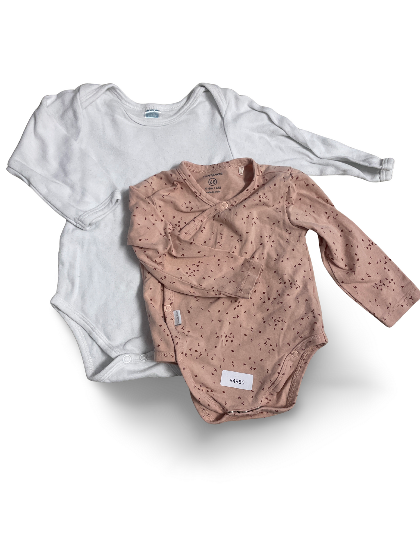 2er Bundle Langarmbody - Gr. 68