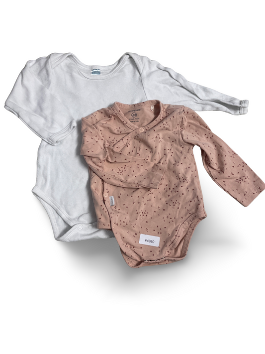2er Bundle Langarmbody - Gr. 68