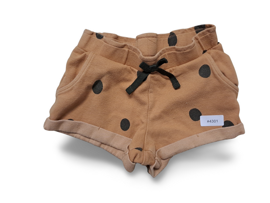 Kurze Sweatshorts mit Punkten - Gr. 110