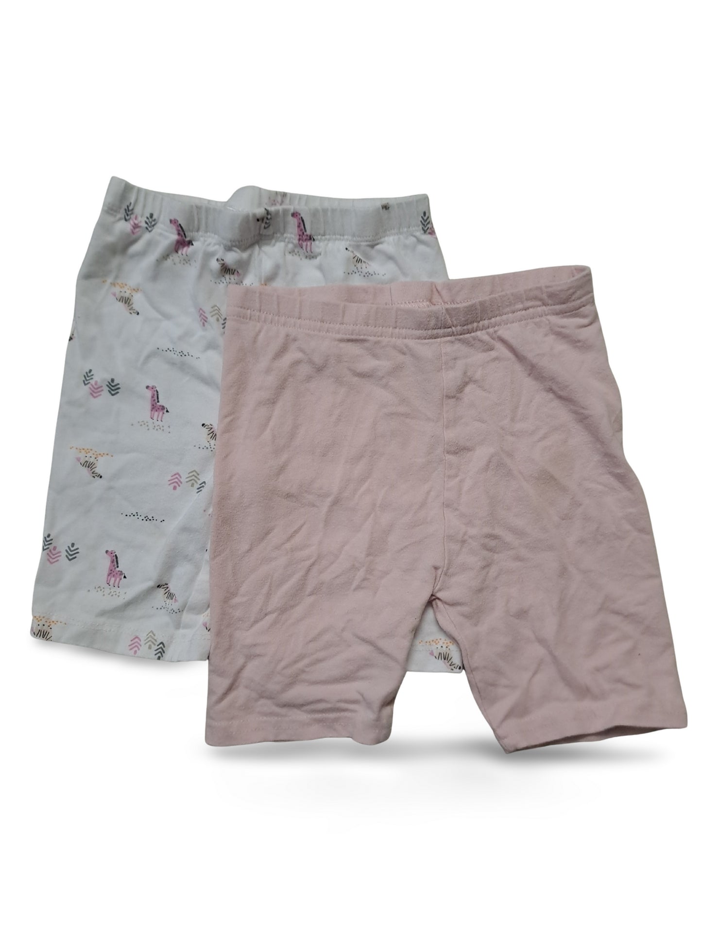 Bundle of 2 - short leggings - size. 98