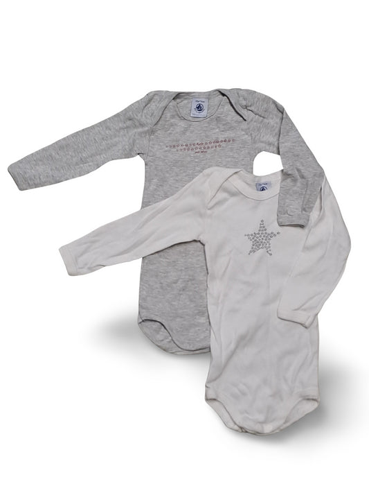 2er Bundle - Body lang Sterne - Gr. 74