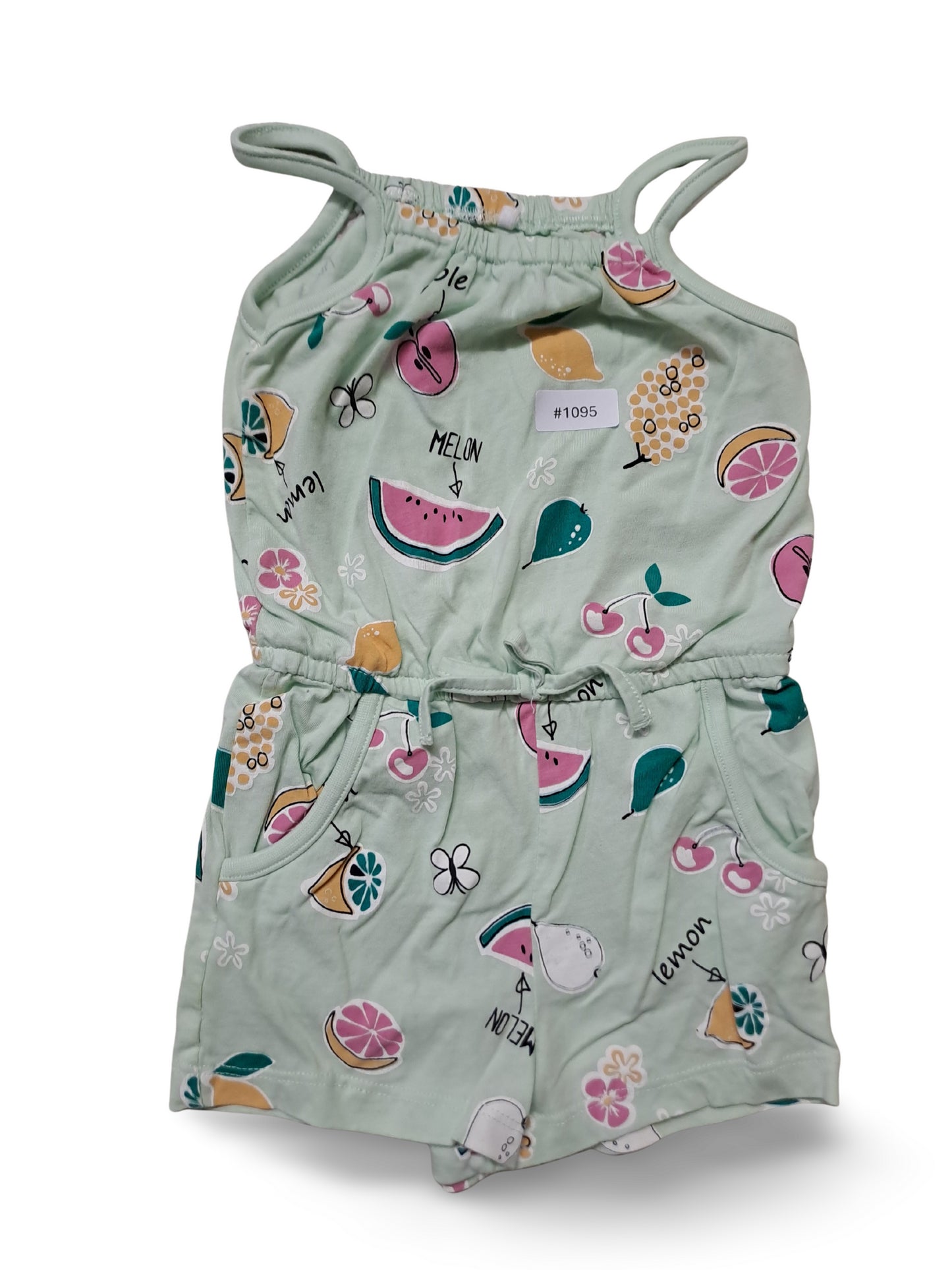 Overall mit Obst-Muster - Gr. 92