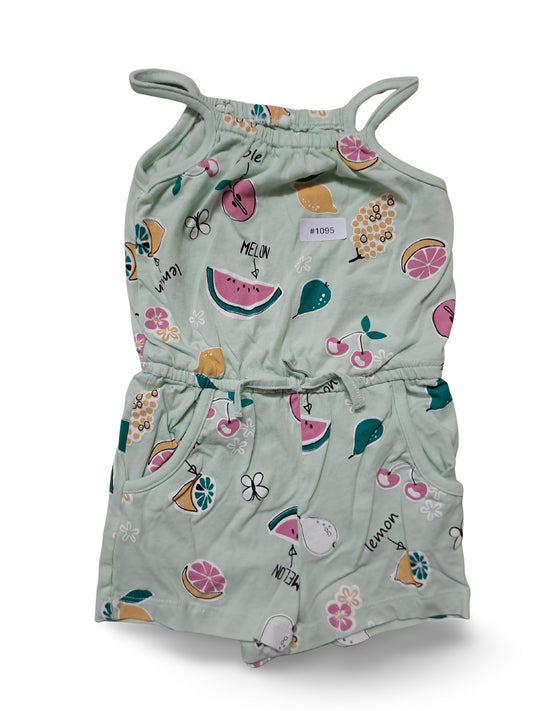 Overall mit Obst-Muster - Gr. 92