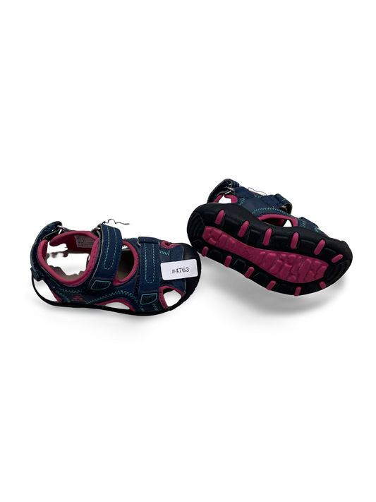 2er Bundle Kinder Sandalen blau-pink - Gr. 24