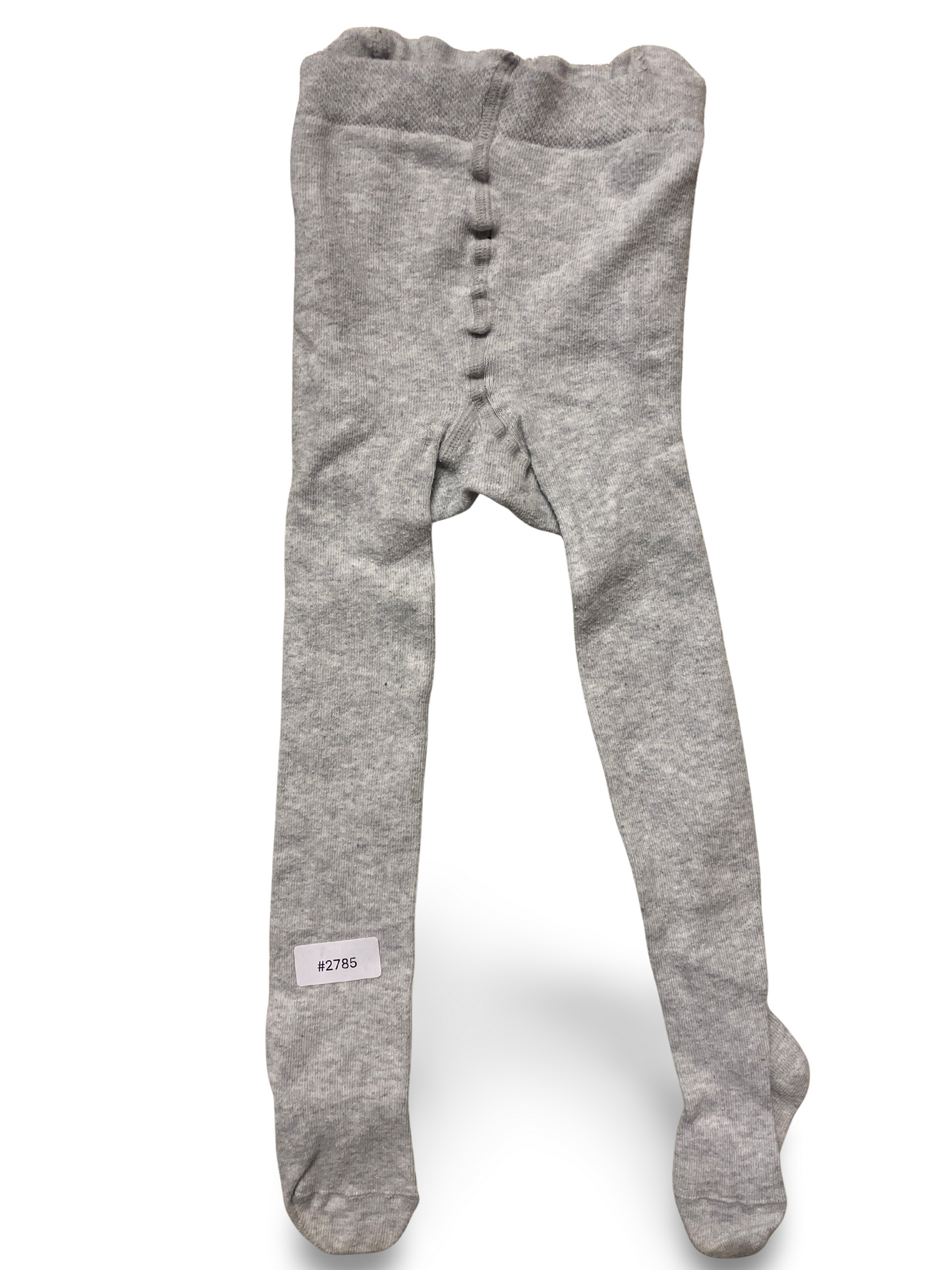 Grau melierte Strumpfhose - Gr. 86