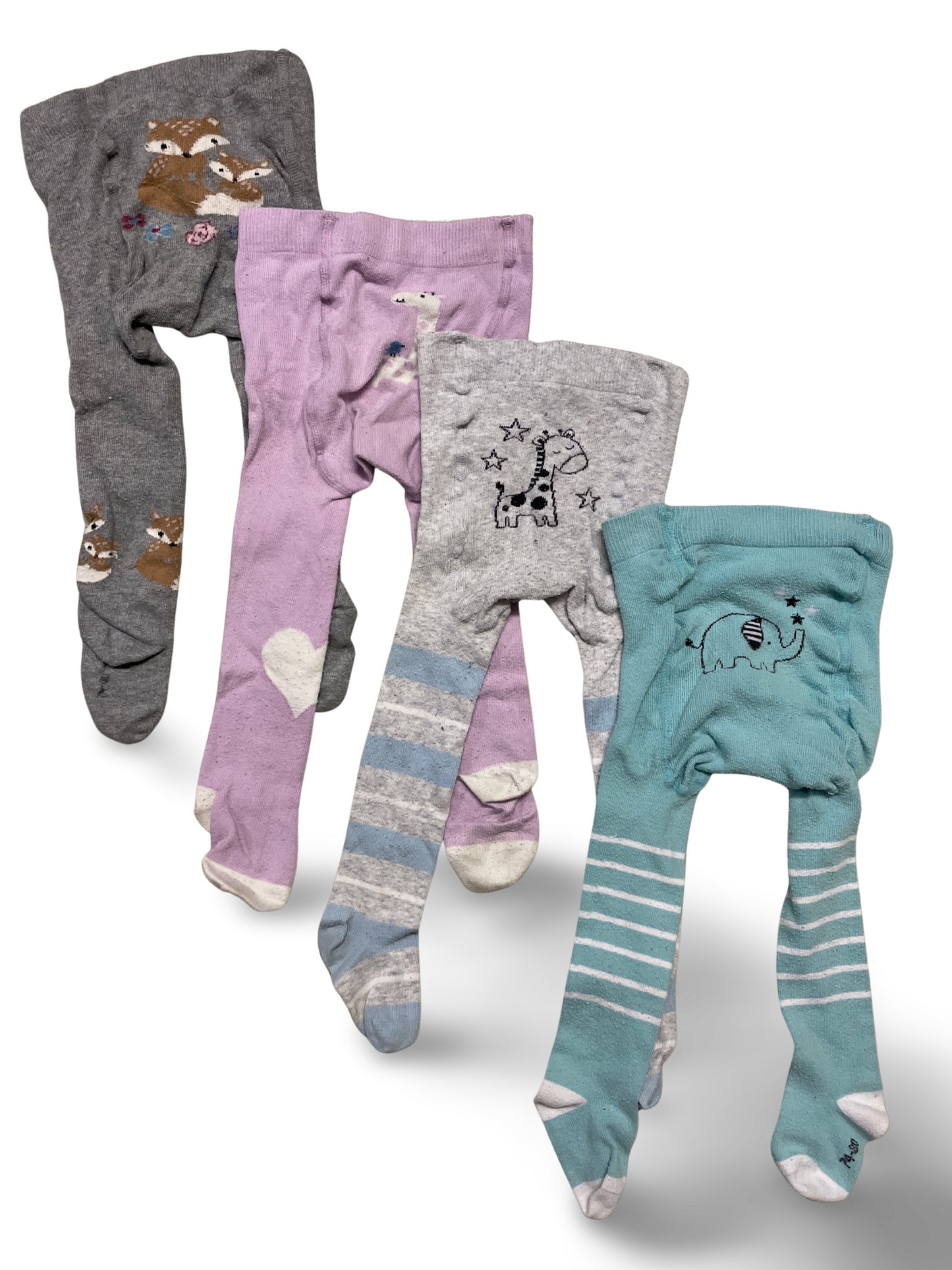 4er Bundle - Strumpfhose - Gr. 74/80