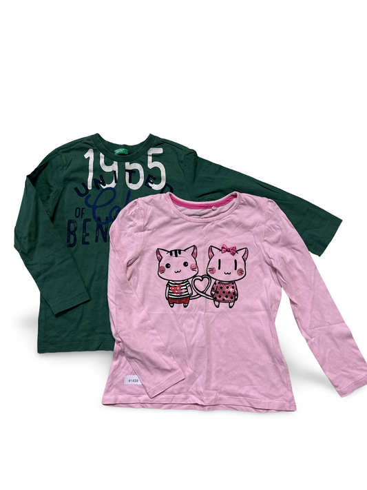 2er Bundle Langarmshirts - Gr. 110