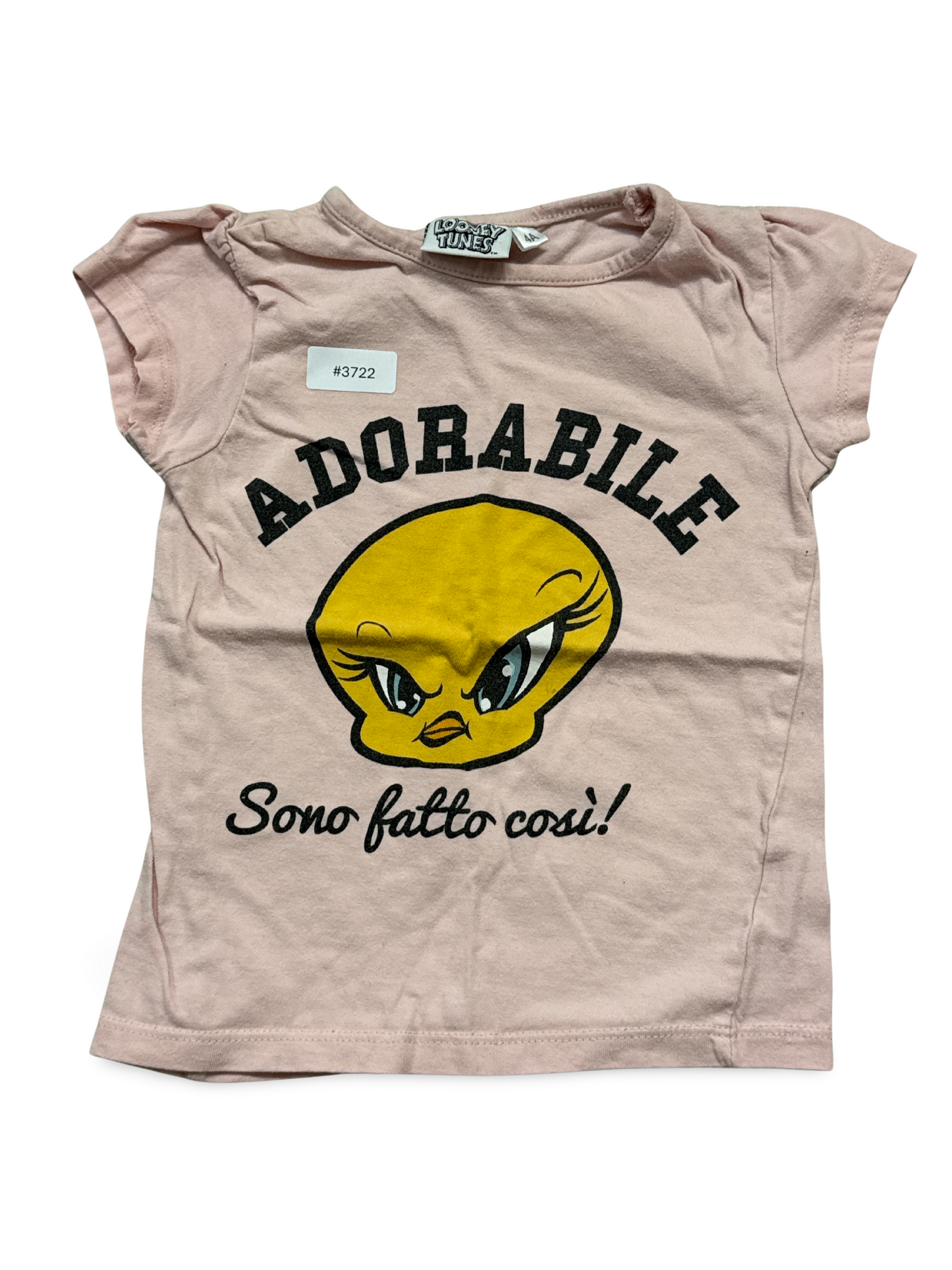 Rosa T-Shirt mit Tweety-Print - Gr. 104