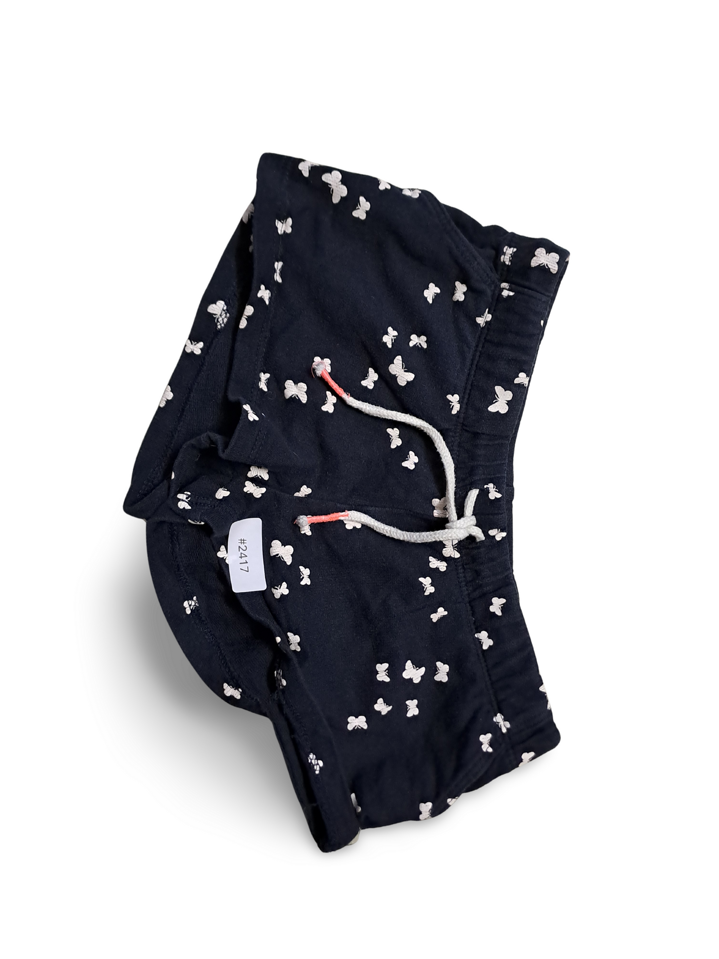 Kurze Shorts mit Schmetterlingsprint - Gr. 98