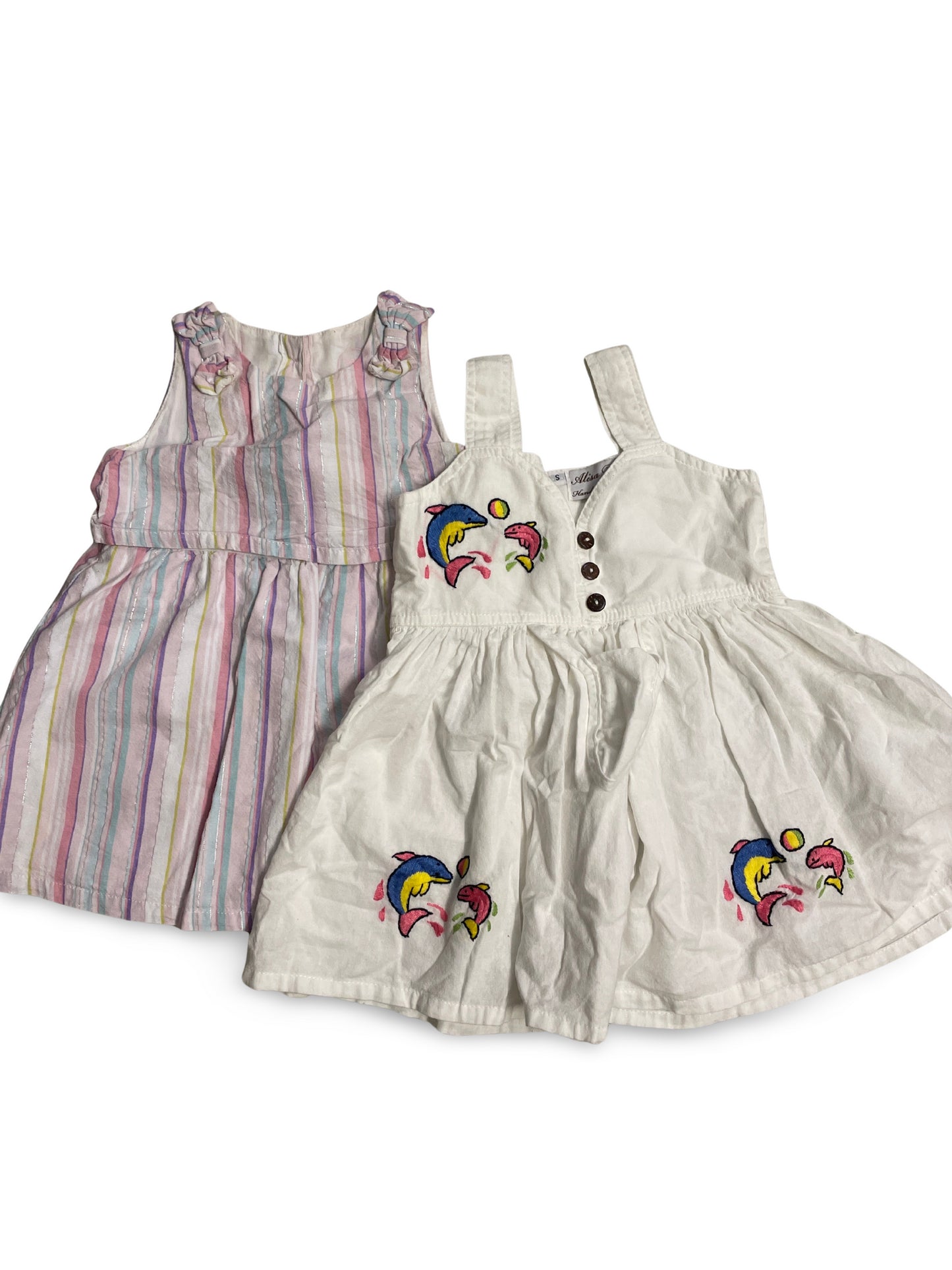 2er Bundle - Kleider kurz - Gr. 80