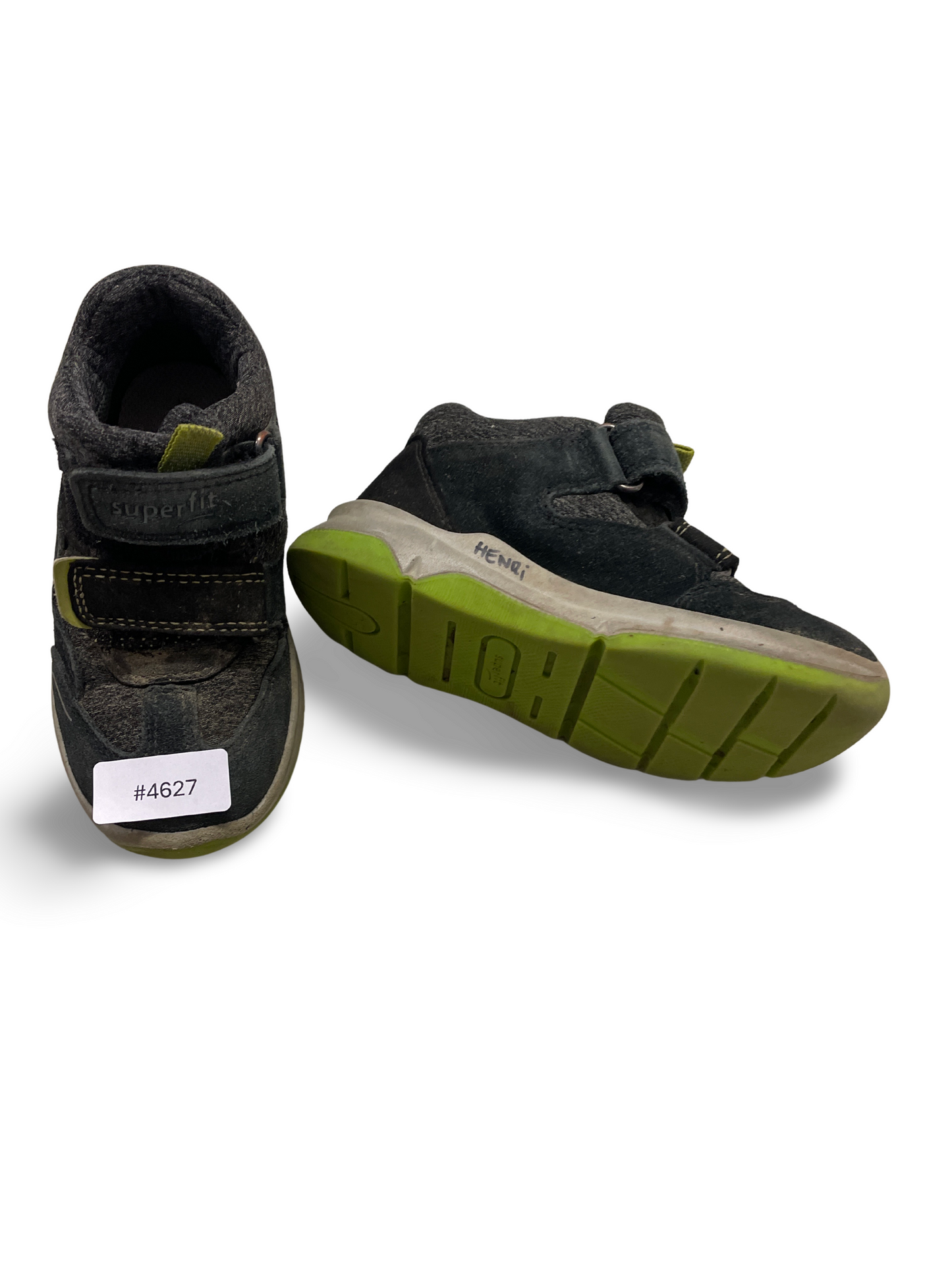 Baskets pour enfant à scratch - T. 25