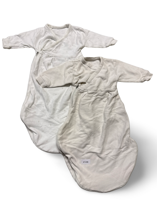2er Bundle Babyschlafsack langarm - Gr. 56