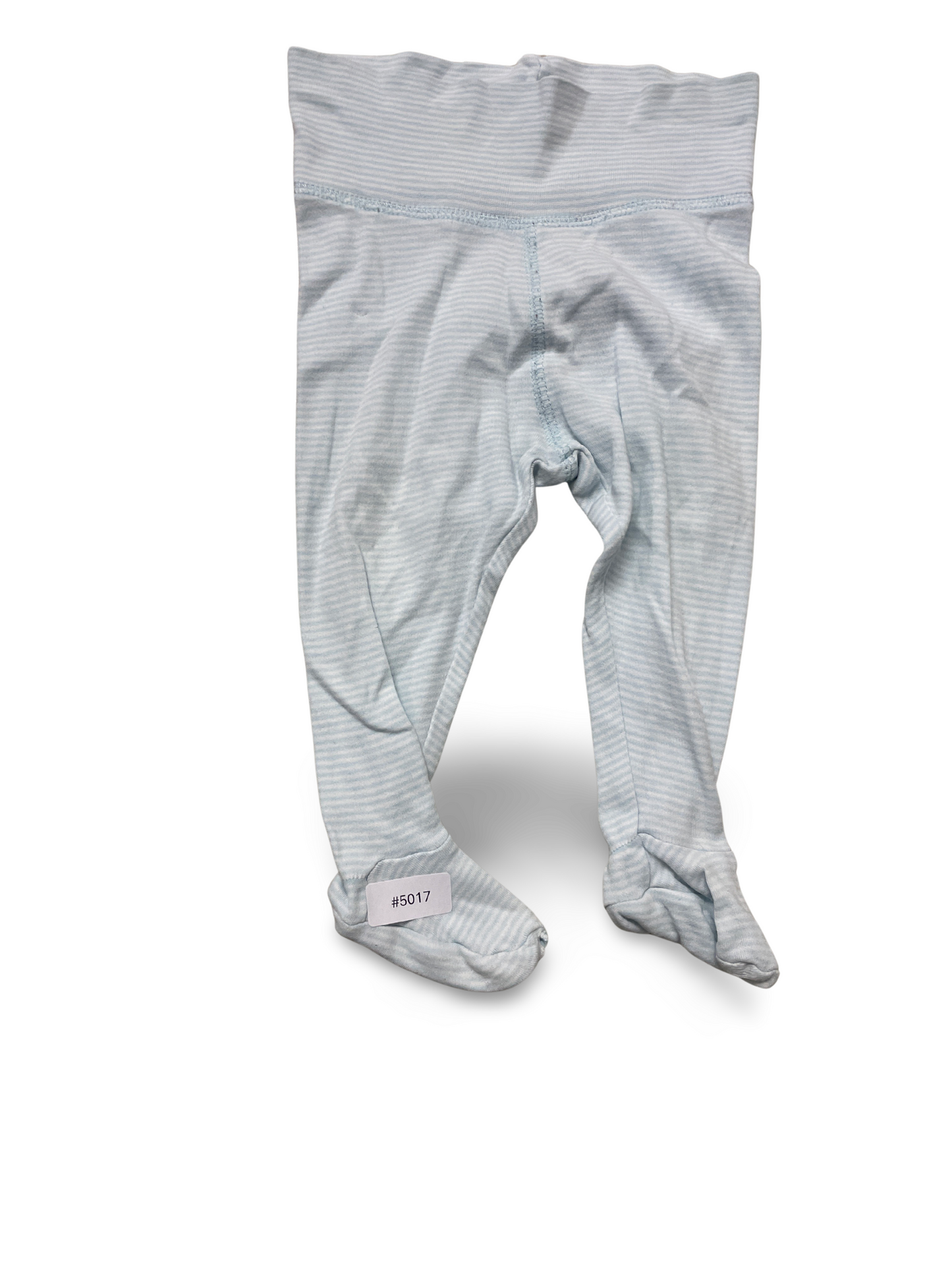 Strumpfhose Hellblau gestreift - Gr. 68