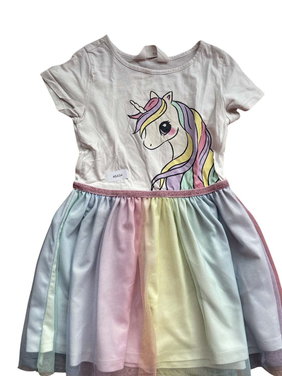 Kleid mit Einhorn - Gr. 110