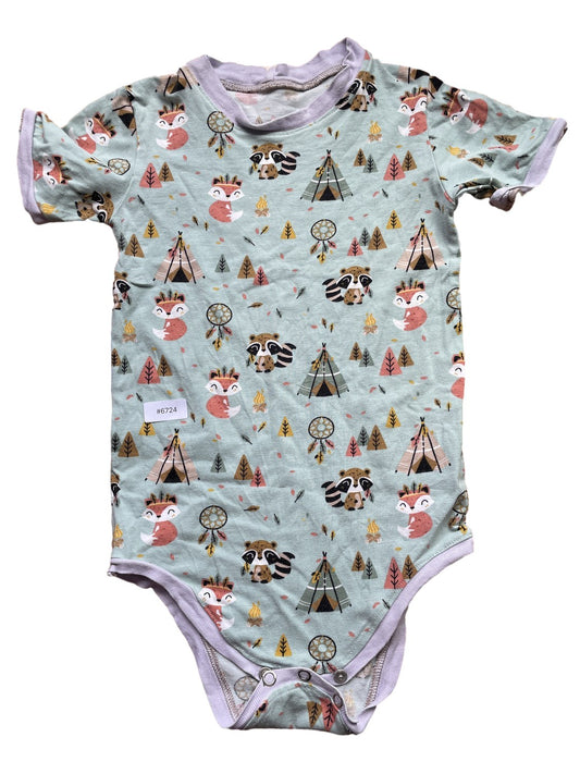 Onesie with forest animals - Size 116
