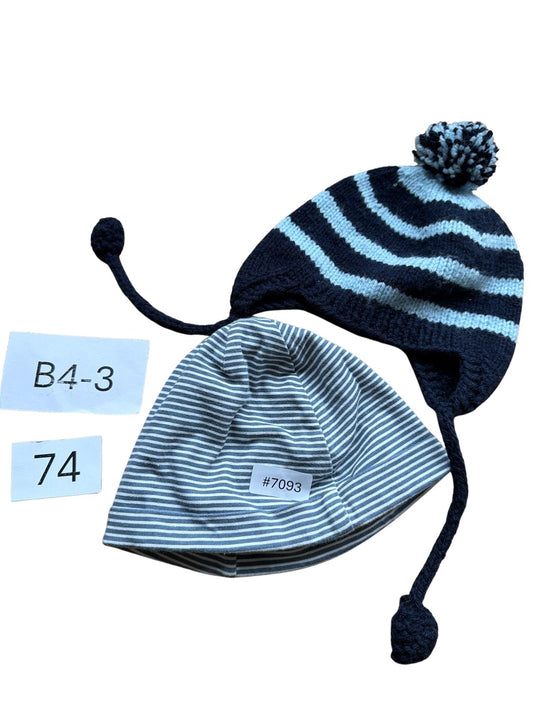 2er Bundle Mütze - Gr. 74