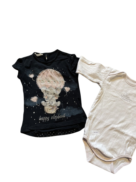 2er Set T-Shirts - Gr. 86