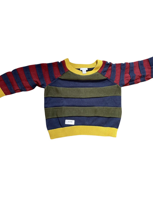 Gestreifter Pullover - Gr. 80
