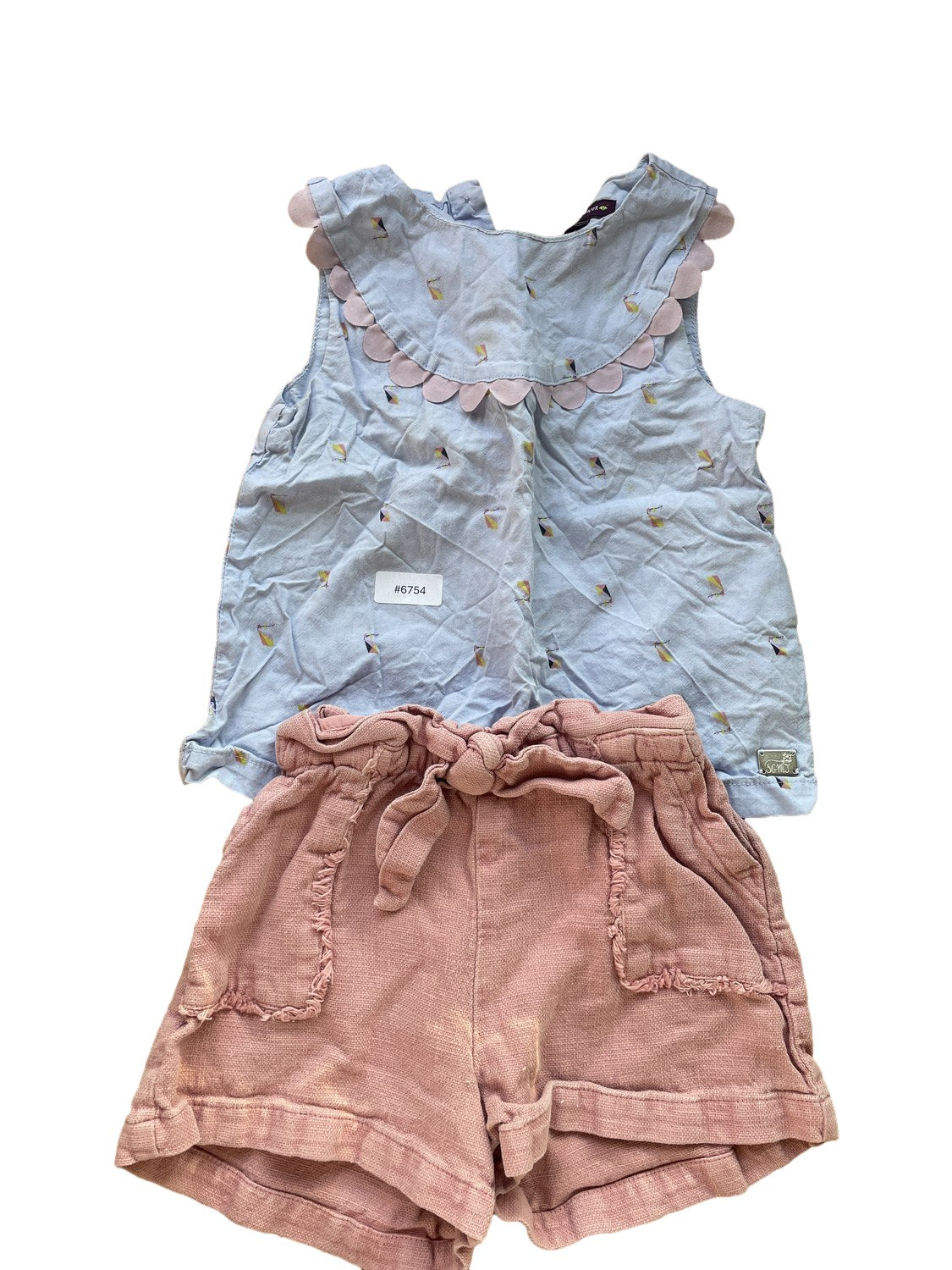 Adorable ensemble haut et short - Taille 104
