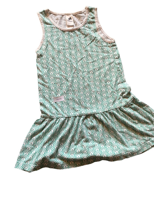 Ärmelloses Kleid mit Muster - Gr. 122