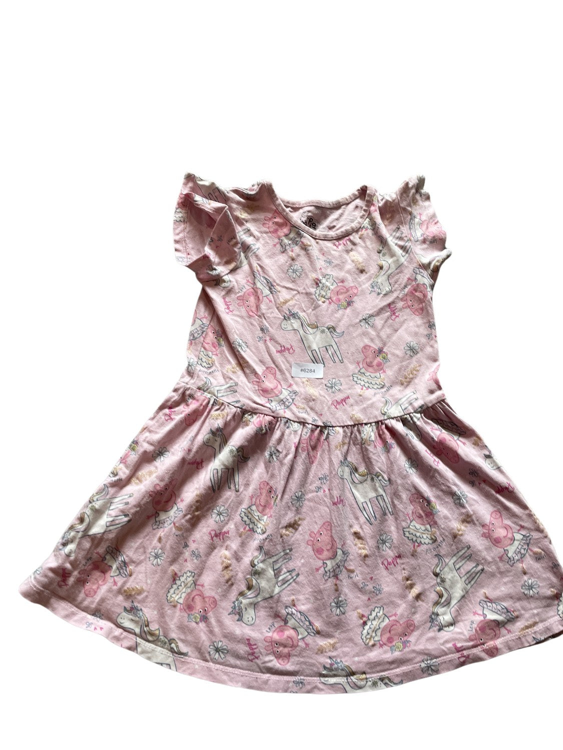 Kleid mit Einhornmuster - Gr. 110