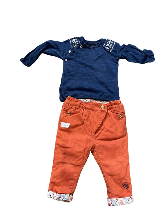 Set Pullover und Hose - Gr. 74