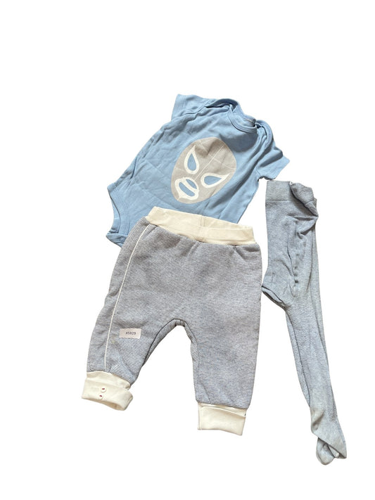 Set Body und Jogginghose mit Strumpfhose - Gr. 74