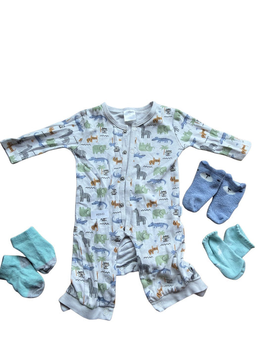 Onesie and socks set - Size 56
