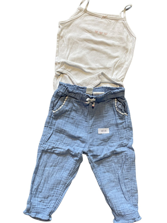 Set aus Body und Hose - Gr. 86