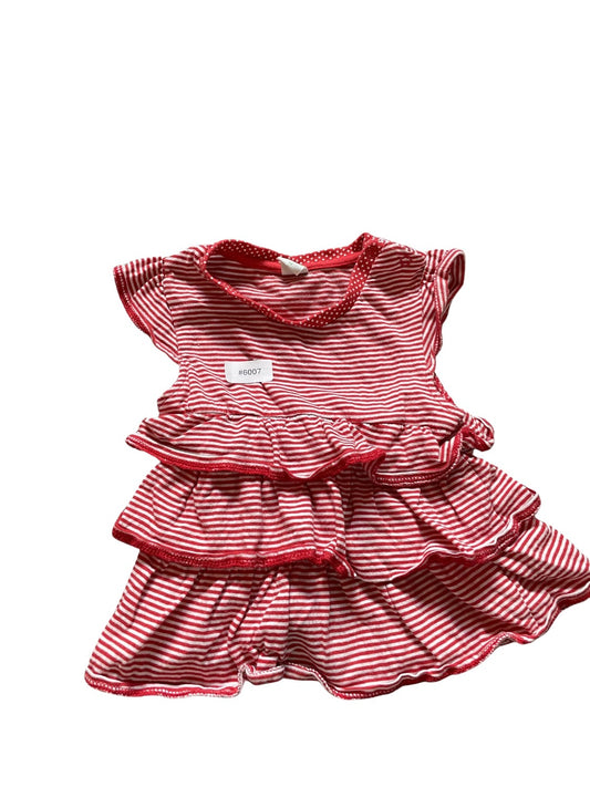 Gestreiftes Kleid - Gr. 68