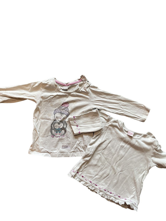 2er Bundle Langarmshirts - Gr. 92