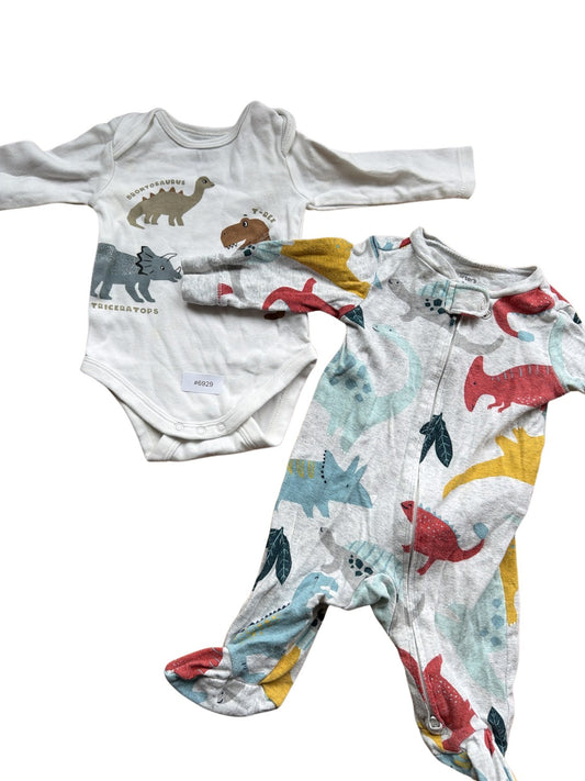 2-Pack Onesies - Size 62