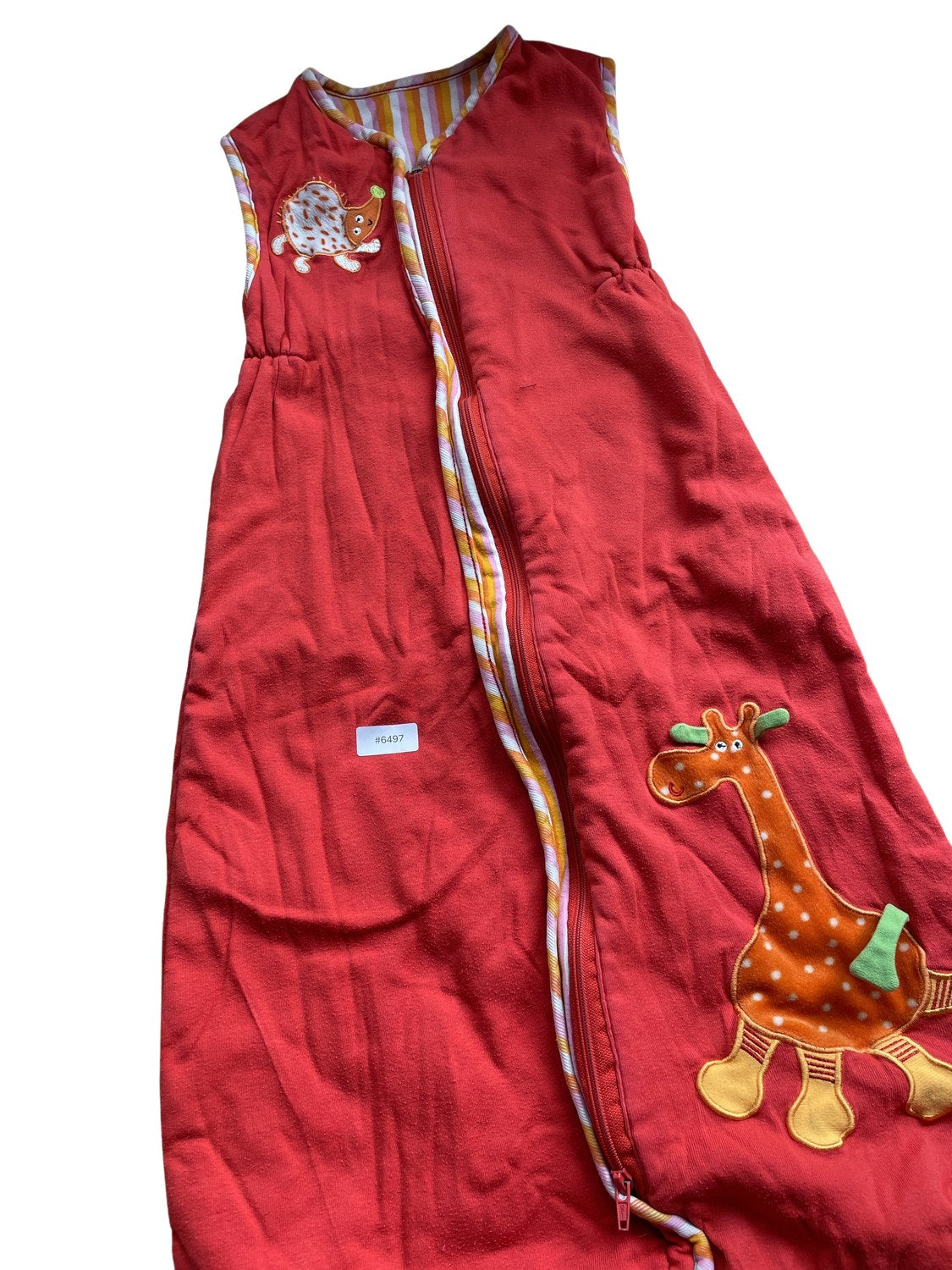Schlafsack mit Giraffenmotiv - Gr. 80