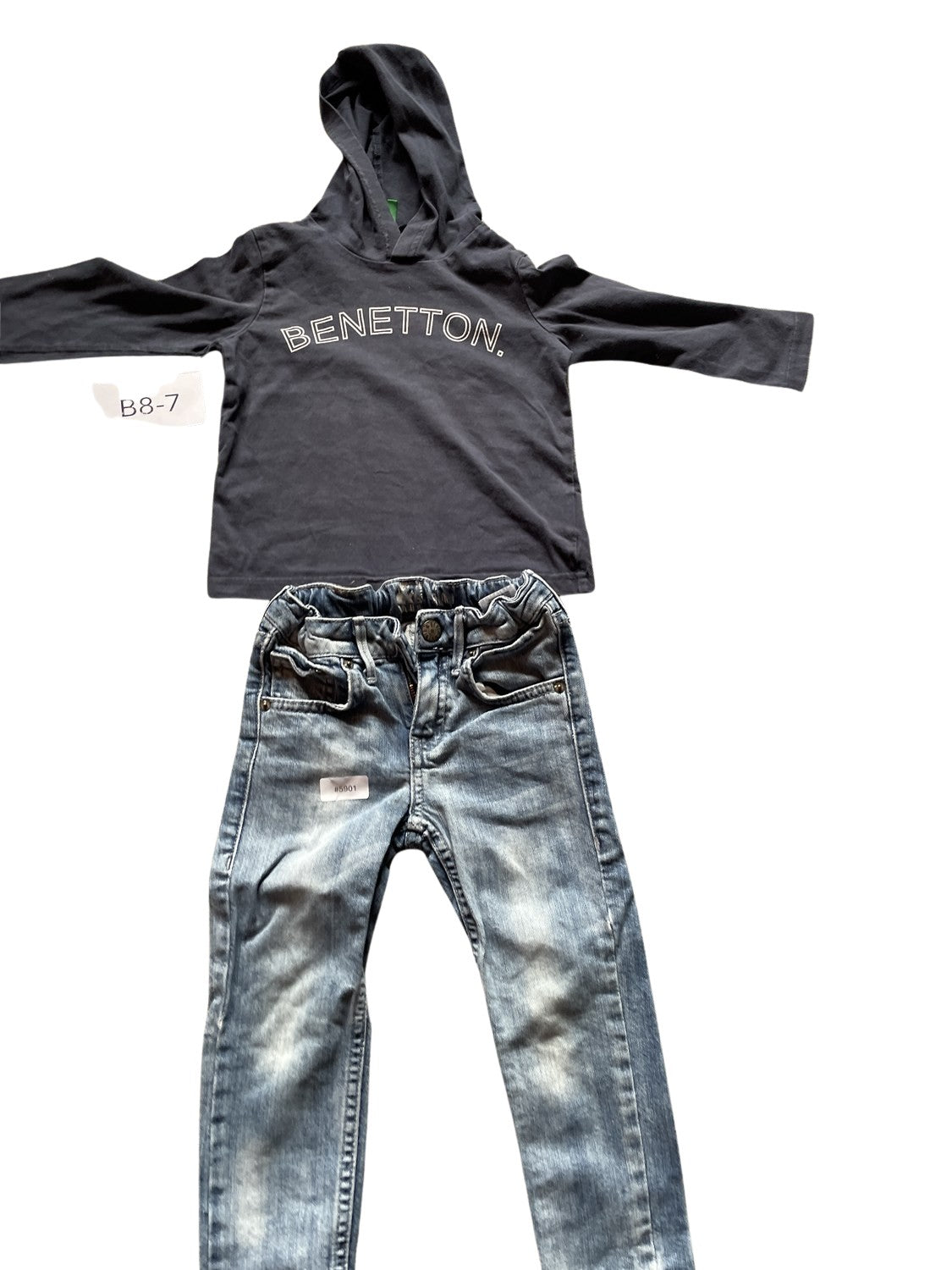 Hoodie und Jeans Set - Gr. 92