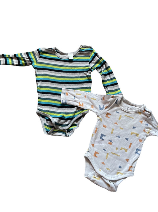 2er Bundle Langarm Body - Gr. 62