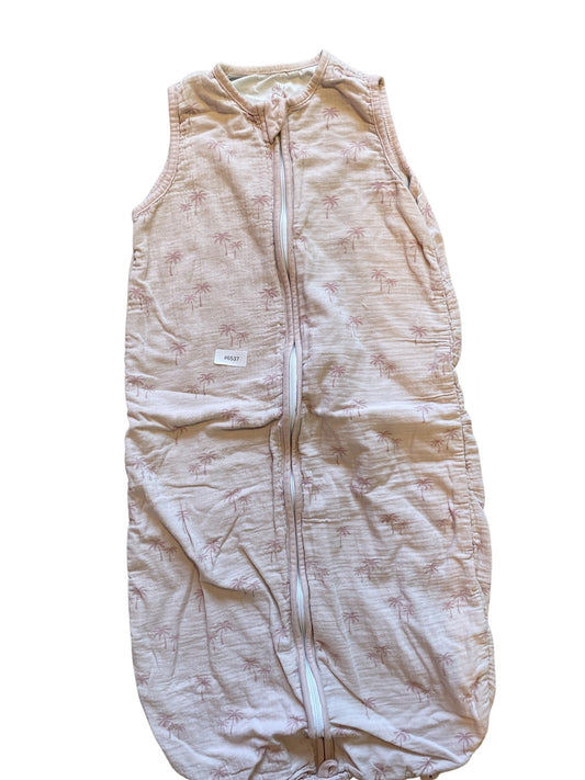 Cute sleeping bag with palm tree pattern - Size 74
