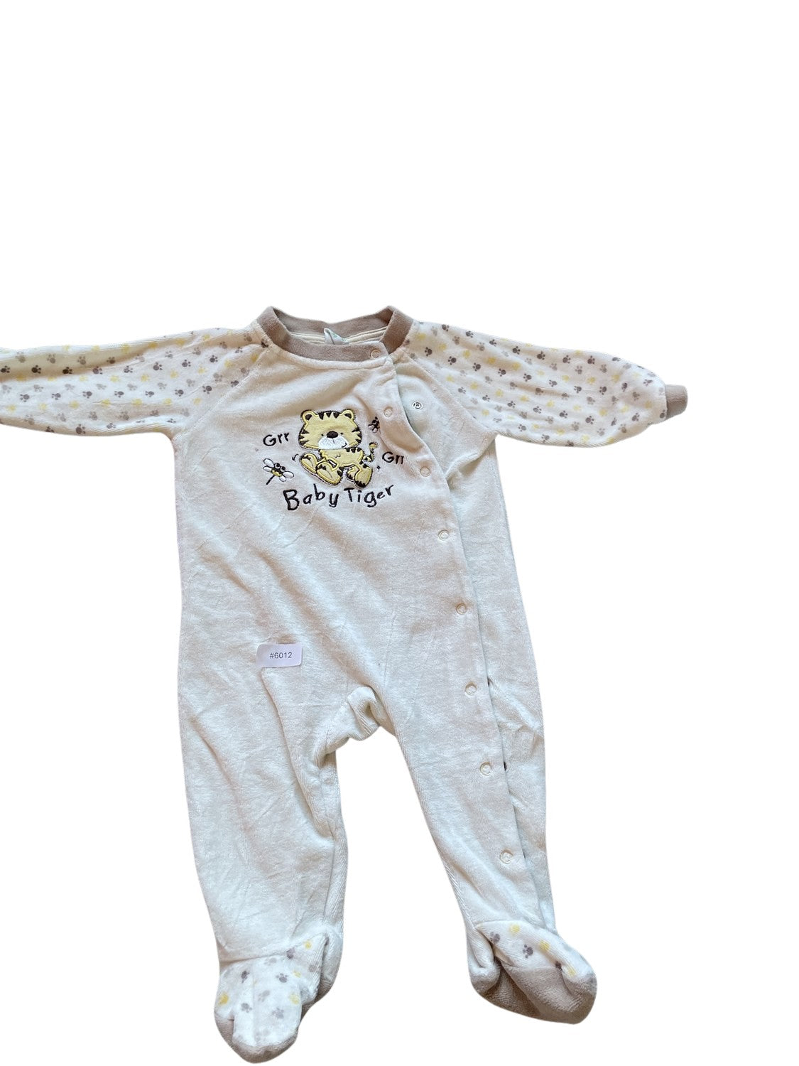 Strampler mit Baby-Tiger - Gr. 68
