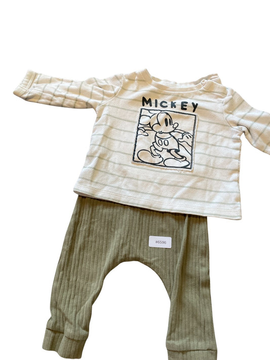 Set mit Mickey Pullover und Hose - Gr. 68