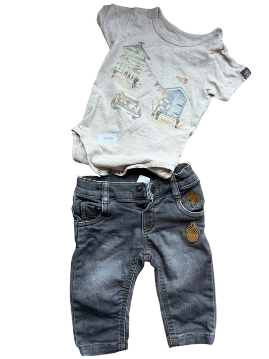 Ensemble body et jean - Taille 68