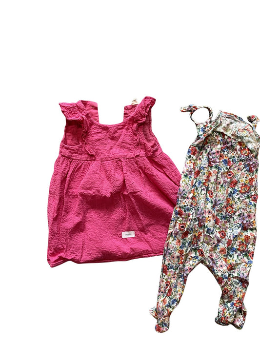 2er Set Kleid und Strampler - Gr. 92